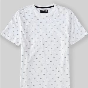 Calvin Klein Pima Cotton Print Short-Sleeve Tee